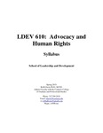 Advocacy and Human Rights