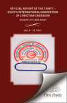 1941 Thirty - Eighth Conference Report Atlantic City, New Jersey by Christian Endeavor Society
