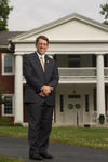 Dr. Tennent at Rose Hill - Full Shot Vertical by Asbury Theological Seminary Communications