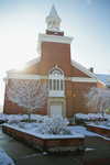 Estes Chapel - Snowy Front Shot by Asbury Theological Seminary Communications