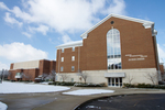 Beeson Center and Student Center - Snowy Exterior by Asbury Theological Seminary Communications
