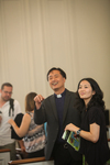 Rev. Nam Koh and Susie Patrick in Estes Chapel by Asbury Theological Seminary Communications