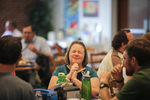 Kristy Hansen Laughing in the Dining Hall by Asbury Theological Seminary Communications