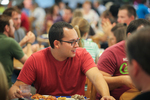 Jesse Harrington in the Dining Hall by Asbury Theological Seminary Communications