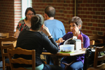 Dr. Toddy Holeman in the Dining Hall by Asbury Theological Seminary Communications
