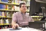A Male Student Using a Computer in Orlando - 3 by Asbury Theological Seminary Communications