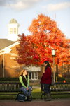 Tabitha Streby and Alyssa Chang Talking on Campus by Asbury Theological Seminary Communications