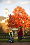 Tabitha Streby and Alyssa Chang Talking on Campus - 2 by Asbury Theological Seminary Communications
