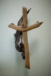 Wooden Cross and Flame by Asbury Theological Seminary Communications