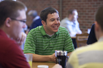 Zach Fitzpatrick in the Dining Hall - 2 by Asbury Theological Seminary Communications