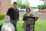 Wes and Kristen Schrickel Speaking at the Kalas Village Dedication by Asbury Theological Seminary Communications