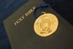 The Presidential Medal on Top of a Closed Bible - 8 by Asbury Theological Seminary Communications