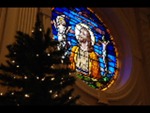 The Jesus Window in Estes Chapel at Christmas (nef) - 4 by Asbury Theological Seminary Communications
