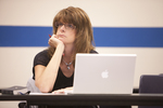 A Female Orlando Student Listening in Class - 2 by Asbury Theological Seminary Communications