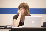 A Female Orlando Student Listening in Class - 3 by Asbury Theological Seminary Communications