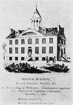 Augusta College, original building of Augusta College, Augusta, Kentucky (first college in Methodism)