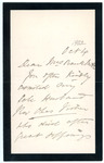 Box 1_11 (Correspondence- Ellis,Ches. G to Fitz Gereld, Wm. Geo. 1883-1907) by ATS Special Collections and Archives