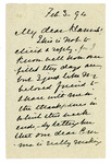 Box 1_13 (Correspondence- Forster, Anna to Fowler, Ann 1883-1910)