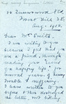 Box 1_16 Correspondence Fristow, Lilly to Goddis, M.P. 1895-1913