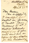 Box 2_5 (Correspondence- Harvey, D.A to Holmes, Lizzie- 1875-1909- Frances R. Havergale, 1875 ) by ATS Special Collections and Archives