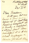 Box 2_5 (Correspondence- Harvey, D.A to Holmes, Lizzie- 1875-1909- Frances R. Havergale, 1875 )