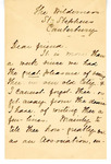 Box 2_5 (Correspondence- Harvey, D.A to Holmes, Lizzie- 1875-1909- Frances R. Havergale, 1875 ) by ATS Special Collections and Archives