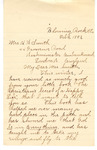 Box 2_5 (Correspondence- Harvey, D.A to Holmes, Lizzie- 1875-1909- Frances R. Havergale, 1875 ) by ATS Special Collections and Archives