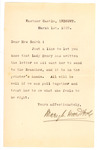 Box 3_1 (Correspondence- Poole, Mary A. W to Reed Mary, 1886-1906)