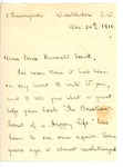 Box 3_8 (Correspondence-Southward, Mrs. H.K to Taylor, Amy Hudson 1868-1910)