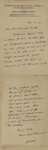 Letter from Anne Leigh Browne to Hannah Whitall Smith. by Anne Leigh Browne