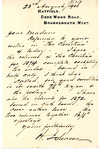 Box 10_4 (Literary Productions-Correspondence re. recollection of written works-1906) by ATS Special Collections and Archives