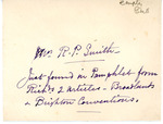 Box 10_4 (Literary Productions-Correspondence re. recollection of written works-1906)