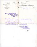 Box 10_4 (Literary Productions-Correspondence re. recollection of written works-1906) by ATS Special Collections and Archives