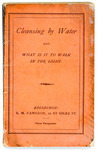 Box 11_11 (Printed Materials-Pamphlets-_Cleansing by Water,_ n.d.) by ATS Special Collections and Archives