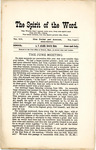 Box 11_21 (Printed Materials-Periodicals-The Spirit of the Word-1898-1907) by ATS Special Collections and Archives