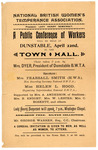 Box 4_3 (Subject Files-Broadsides-British Women_s Temperance Association, 1885-1899) by ATS Special Collections and Archives