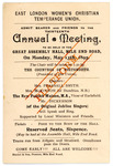 Box 4_5 (Subject Files-Invitation, Programs, Tickets, British Women_s Temperance Association- 1895-1899) by ATS Special Collections and Archives