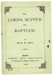 Box 4_15 (Subject Files-Society of Friends- Mary F.Beck, 1890) by ATS Special Collections and Archives