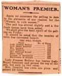 Box 4_19 (Subject Files-Women Premier, 1907) by ATS Special Collections and Archives