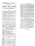 Box 5_6(Subject Files-Fanaticism-Bahaism-Clippings_Handbill_Article-1908)