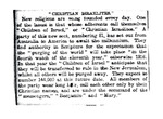 Box 7_4 (Subject Files- Fanaticism- Flying Rollers--Israelite House of David- Clippings-1903-1910)