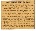 Box 7_11a (Subject Files- Fanaticism- Holy Ghost and Us- Frank W. Sandford- Clippings- 1901-1908) by ATS Special Collections and Archives