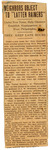 Box 7_11a (Subject Files- Fanaticism- Holy Ghost and Us- Frank W. Sandford- Clippings- 1901-1908) by ATS Special Collections and Archives