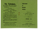 Box 7_26 (Subject Files- Fanaticism- Mental Science- Pamphlets- Talisman Publishing Co.- n.d) by ATS Special Collections and Archives