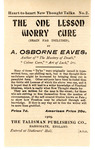 Box 7_26 (Subject Files- Fanaticism- Mental Science- Pamphlets- Talisman Publishing Co.- n.d) by ATS Special Collections and Archives