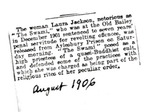 Box 7_31 (Subject Files- Fanaticism- Order of the Golden Dawn- Clippings- Nov-Dec.-1901, 1906) by ATS Special Collections and Archives