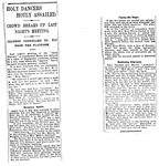 Box 7_35 (Subject Files- Fanaticism- Pentecostal Dancers or Pillars of Fire- Clippings- 1901-1909) by ATS Special Collections and Archives