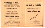 Box 8_1 (Subject Files- Fanaticism- Pentecostal League-Booklets, n.d) by ATS Special Collections and Archives