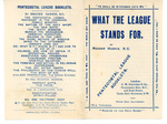 Box 8_1 (Subject Files- Fanaticism- Pentecostal League-Booklets, n.d)