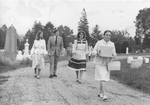 Attendees carrying ESJ's ashes for burial in Bishops Lot, Baltimore, MD, 1973 photo3